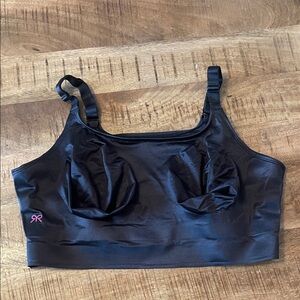 Ruby Ribbon Ultimate Demiette 3063 Bralette Black sz 44